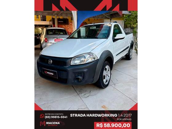 FIAT STRADA 1.4 MPI HARD WORKING CS 8V FLEX 2P MANUAL FIAT STRADA 1.4 MPI HARD WORKING CS 8V FLEX 2P MANUAL